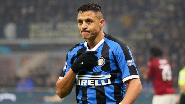 Pemain Inter Milan, Alexis Sanchez. Foto: Getty Images