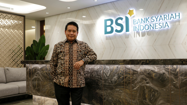 Direktur Utama Bank Syariah Indonesia Hery Gunardi. Foto: Willy Kurniawan/REUTERS