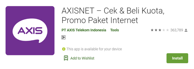 Cek Kuota Axis, Internetan Jadi Lancar! (30851)