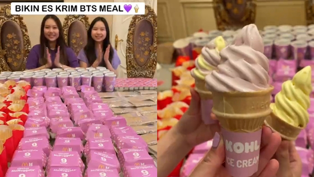 Sisca Kohl Bikin Es Krim dari BTS Meal: Aku Tidak Beli Terlalu Banyak (188923)