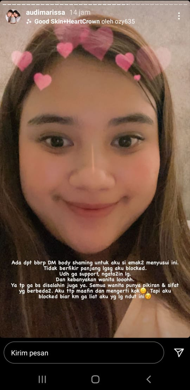 Audi Marissa Kerap Dapat Komentar Body Shaming Usai Melahirkan: Aku Tetap Maafin (161353)