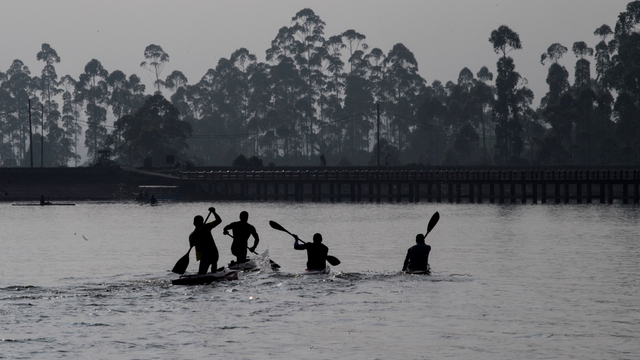 Foto: Latihan Atlet Dayung Indonesia Untuk SEA Games 2021 (302039)