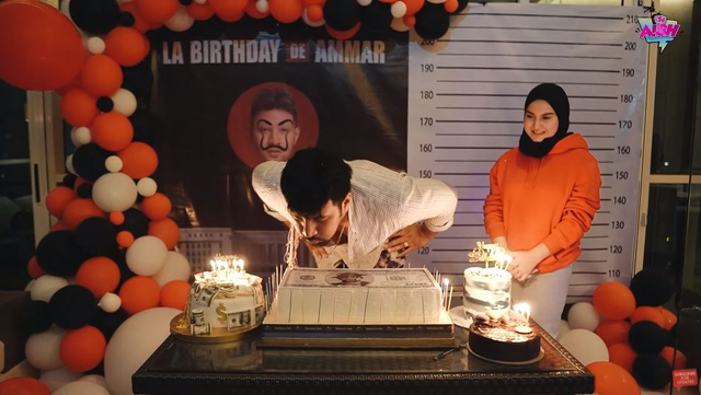 8 Momen Kejutan Ulang Tahun Ke-28 Ammar Zoni, Ada Drama Penculikan (20246)