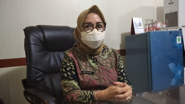 Kepala Dinas Kesehatan Kota Jambi, Ida Yuliati. (M Sobar Alfahri/Jambikita.id)
