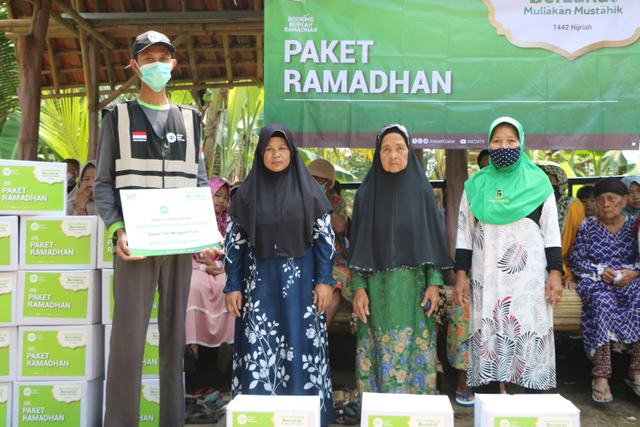 Program Paket Ramadhan 1442 H IZI di Tenjo, Bogor