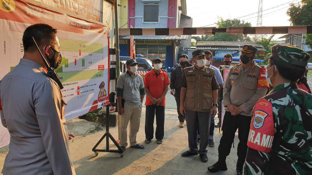 Satu perumahan di Kota Bekasi menerapkan karantina lokal. Foto: Dok. Istimewa