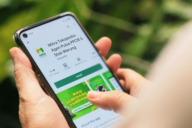 Ilustrasi Mitra Tokopedia. Foto: Dok. Tokopedia