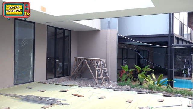Intip Rumah Mewah Al, El, Dul yang Berkonsep Bak Villa di Afrika (1415)