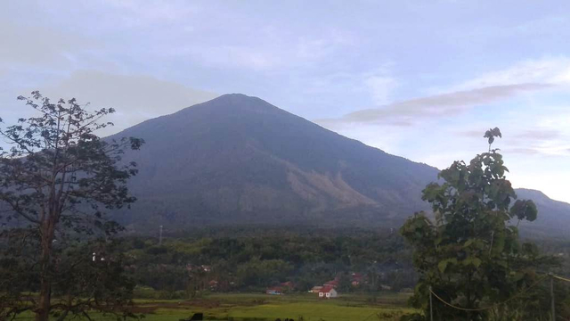 Gunung Ciremai Kabupaten Kuningan, Jawa Barat. (Andri Yanto)