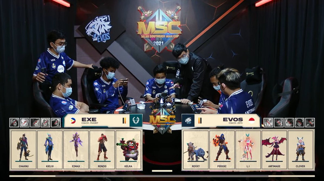 Hasil MSC Mobile Legends: Sempat Tertinggal, Evos Menang 2-1! (331877)