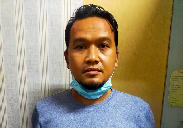 Polisi tangkap koordinator pelaku pungli di Pelabuhan Tanjung Priok. Foto: Dok. Istimewa