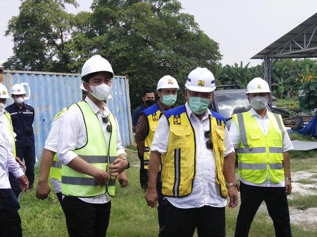 Menteri Basuki Jamin Kali Pepe Solo Bebas Banjir (2473)