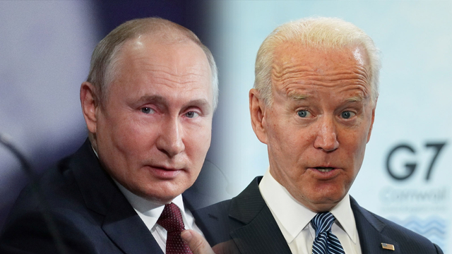 Presiden Rusia Vladimir Putin dan Presiden AS Joe Biden. Foto: REUTERS