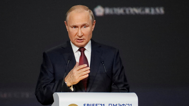 Presiden Rusia Vladimir Putin. Foto: Anatoly Maltsev/Pool via REUTERS