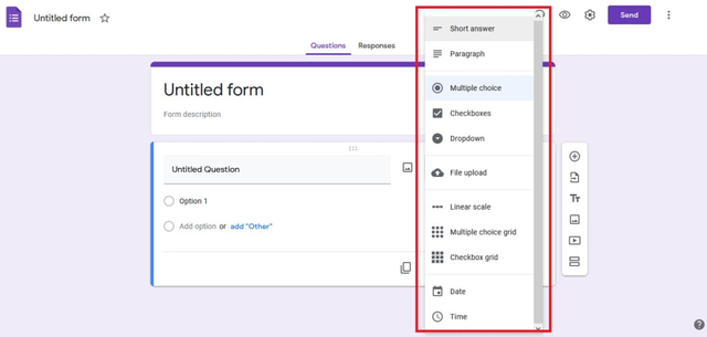 Cara buat kuesioner di google docs