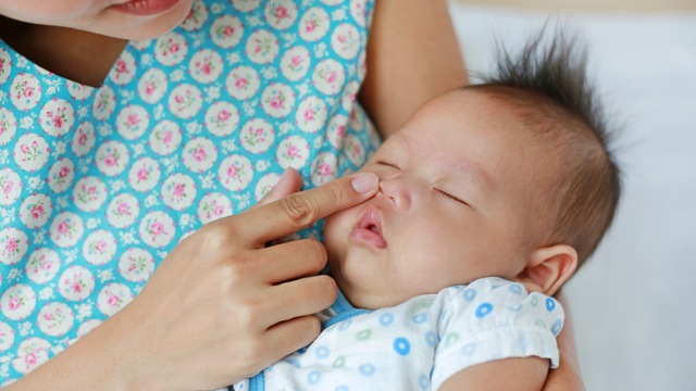 Mengenal Sugar Bug Vein pada Hidung Bayi, Apa Artinya? Foto: Shutter Stock