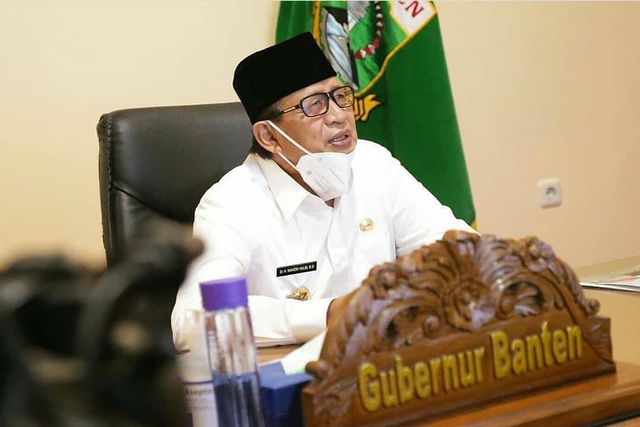 Gubernur Wahidin Halim. instagram.com/wh_wahidinhalim