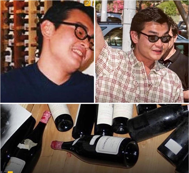 Rudy Kurniawan meraup jutaan dollar dari hasil jualan wine palsu di Amerika Serikat. Foto: @merindink