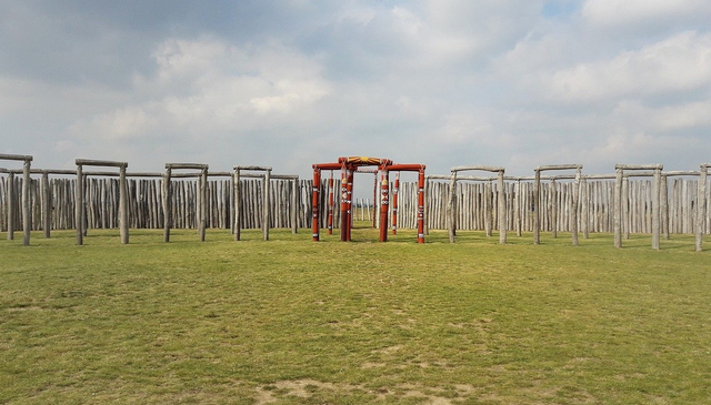 Goseck Circle, Stonehenge versi Jerman.  Foto: Pixabay