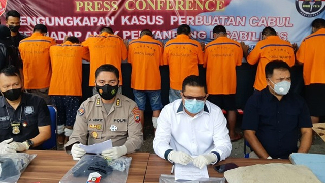Polda Sulut merilis kasus Pemerkosaan seorang remaja putri penyandang disabilitas di Kota Manado