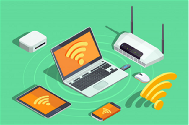 Kelebihan menggunakan jaringan WI-Fi membuat banyak perangkat terhubung. https://www.freepik.com/