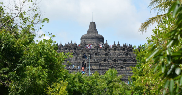 Candi Borobudur sebagai tempat bersejarah di Indonesia. Foto: dok. https://www.pexels.com/
