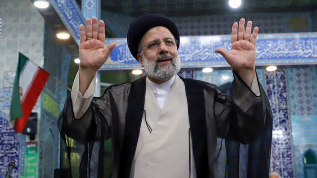 Ebrahim Raisi. Foto: Official Khamenei website/Handout via REUTERS