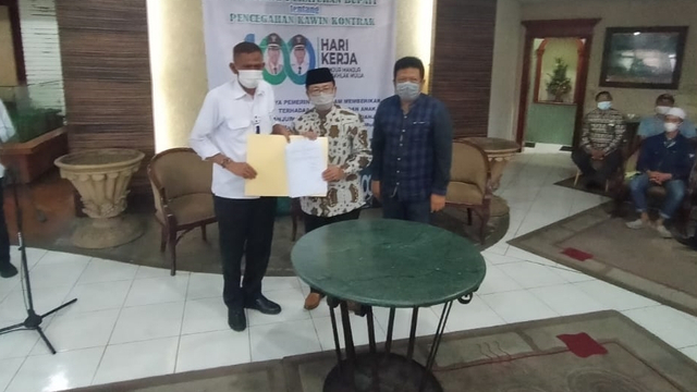 Bupati Cianjur Herman Suherman menerbitkan Perbub larangan kawin kontrak di kompleks vila Kota Bunga. Foto: Dok. Istimewa