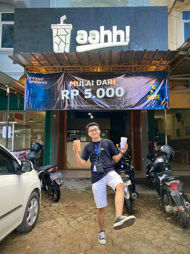 Aahh!: Minuman Favorit Warga Metro, Kini Ada di Bandar Lampung, Mulai Rp 5 Ribu (2)