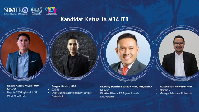 MBA ITB Perkenalkan Empat Kandidat Ketua Ikatan Alumni  (30979)