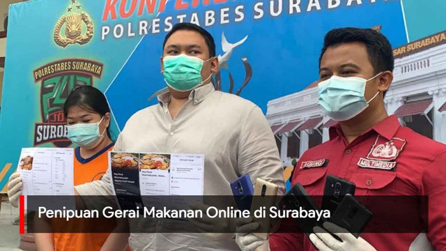 Video: Polisi Kuliti Habis Pidana Penjiplak Resto-resto di Surabaya (372443)