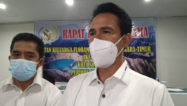 proKetua IKF-NTT Kota Sorong Martinus Lende Mere, foto: Yanti/Balleo News