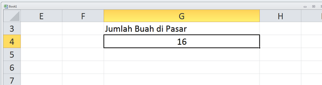 Rumus Excel Menghitung Jumlah Data yang Berbeda (201762)
