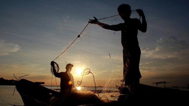 Ilustrasi nelayan. Foto: Antara/Dziki Oktomauliyadi