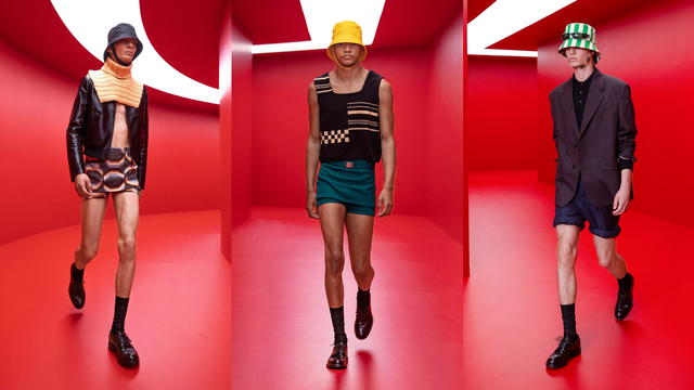 Koleksi Prada menswear spring 2022/Courtesy of Prada