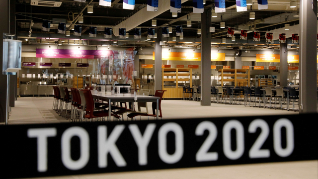 Fasilitas yang ada di kampung atlet Olimpiade Tokyo, Jepang. Foto: REUTERS/Kim Kyung-Hoon
