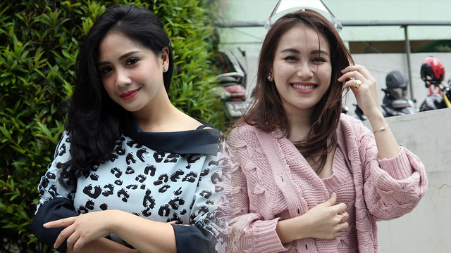 Nagita Slavina dan Ayu Ting Ting. Foto: kumparan