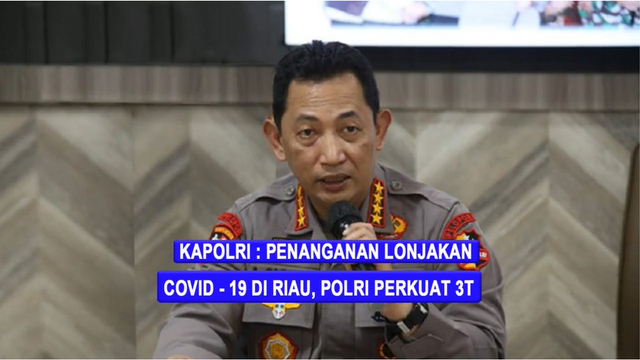 KAPOLRI Jenderal Pol Listyo Sigit Prabowo. 