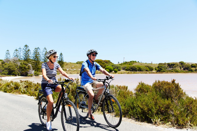 Ilustrasi bersepeda di Rottnest Island, Perth  Foto: dok Rottnest Island Authority