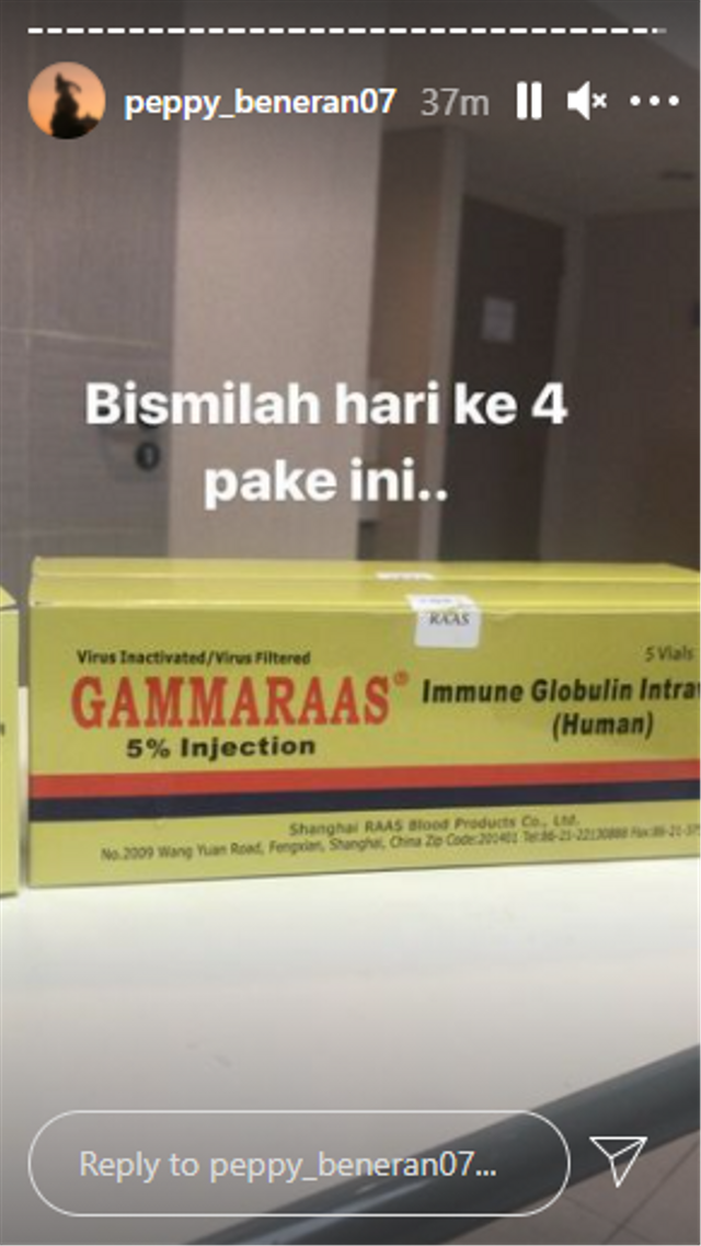 Komedian Peppy Diduga Positif COVID-19, Dirawat di RS dan Pakai Oksigen (1204164)