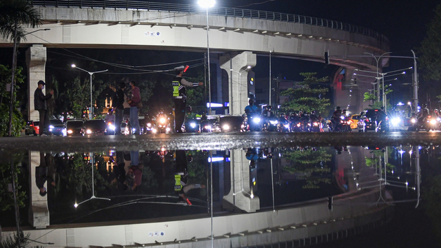 Foto: Pembatasan Mobilitas Warga di Palembang (576)