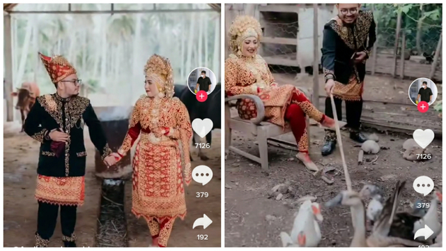 Unik, Pasangan Ini Pilih Kandang Bebek dan Sapi untuk Foto Prewedding (138106)