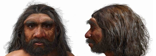 Ilustrasi manusia naga (Homo longi) dari hasil temuan fosil tengkoraknya di China pada 1933. Foto: Kai Geng