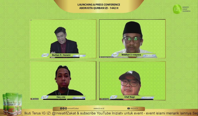 Solusi Qurban di Tengah Pandemi, "Abon Kita Qurban IZI"