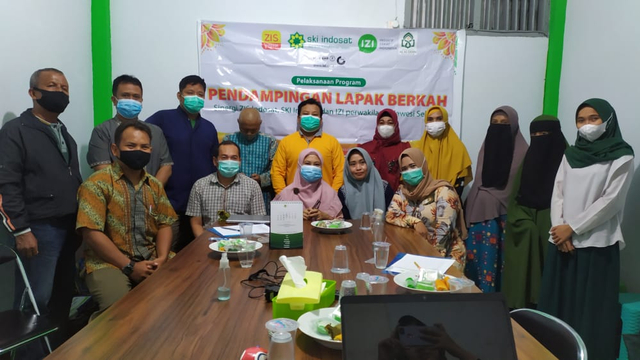 Bantuan UMKM dari IZI Sulsel - ZIS Indosat Lewat Program "Lapak Berkah"
