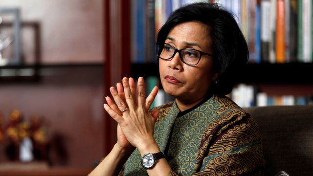 Menteri Keuangan Indonesia Sri Mulyani Indrawati. Foto: REUTERS/Darren Whiteside