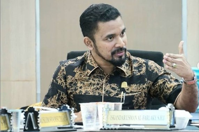 Anggota Dewan Perwakilan Rakyat (DPR) Aceh daerah pemilihan Aceh Timur Iskandar Usman Al-Farlaky. Foto: Dok. Pribadi