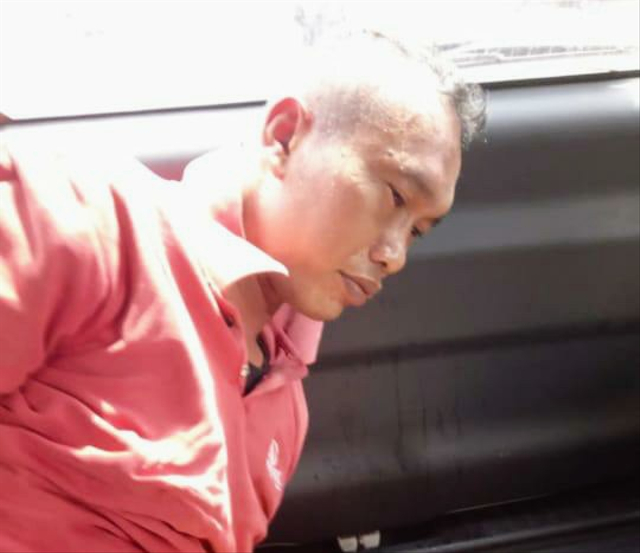 Suhaimi, napi Lapas Surulangun Rawas yang kabur saat diminta mengambil galon air mineral saat ditangkap petugas. (foto: istimewa)