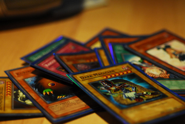 kartu game Yu-Gi-Oh. Foto: Timothy Tsui