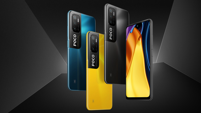Smartphone Poco M3 Pro 5G. Foto: Poco